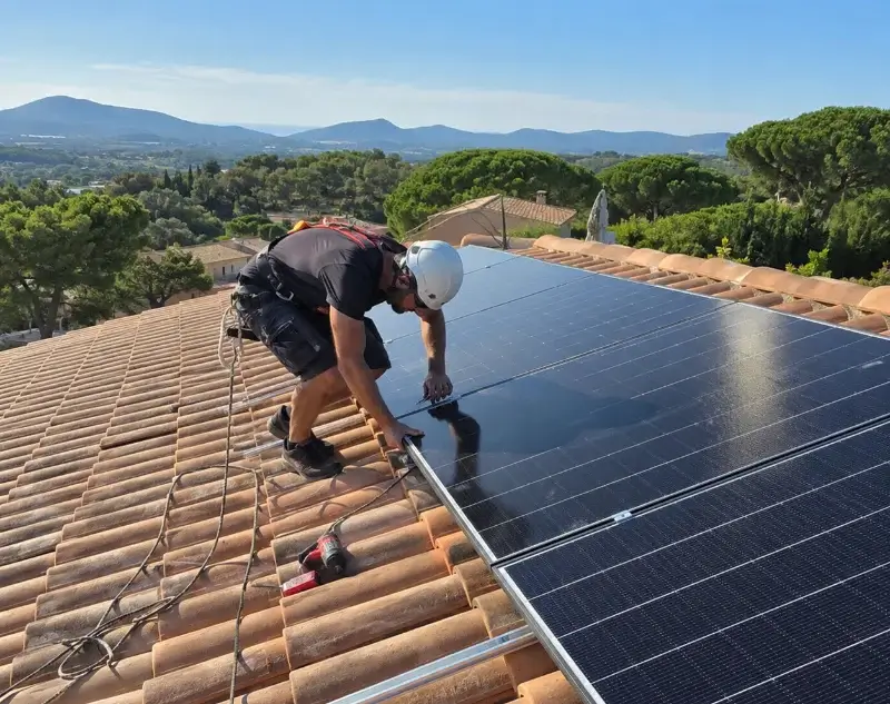 Installateur panneaux solaires Ercé-en-Lamée — pose photovoltaïque sur toiture